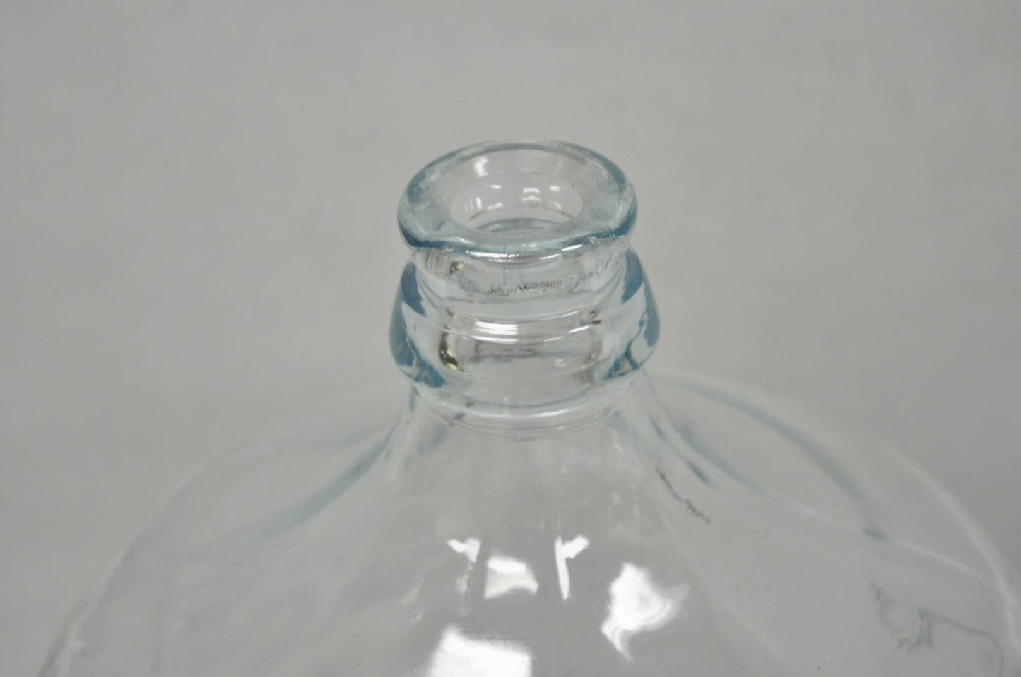 Vintage Great Bear Clear 5 Gallon Glass Carboy Jug in Wooden Crate - Pair