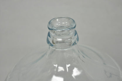 Vintage Great Bear Clear 5 Gallon Glass Carboy Jug in Wooden Crate - Pair