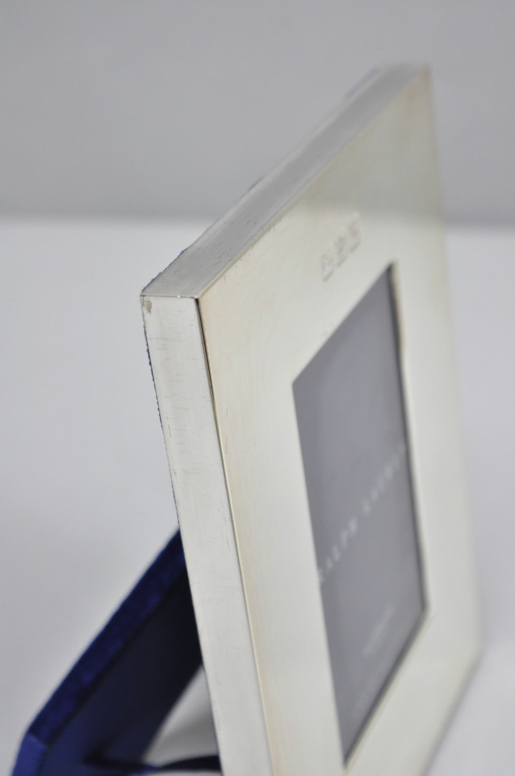 Lauren Ralph Lauren Silver Plated Normandy Modern 3.5x5 Photo Picture Frame (A)