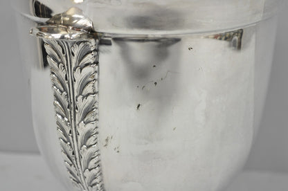 Vintage Sheffield English Regency Silver Plated Champagne Chiller Ice Bucket