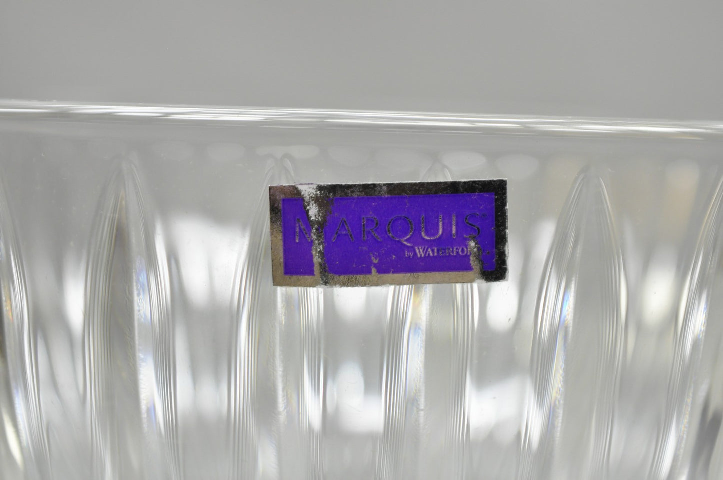 Marquis by Waterford Glass 10" Bezel Fruit Bowl Cut Crystal in Box