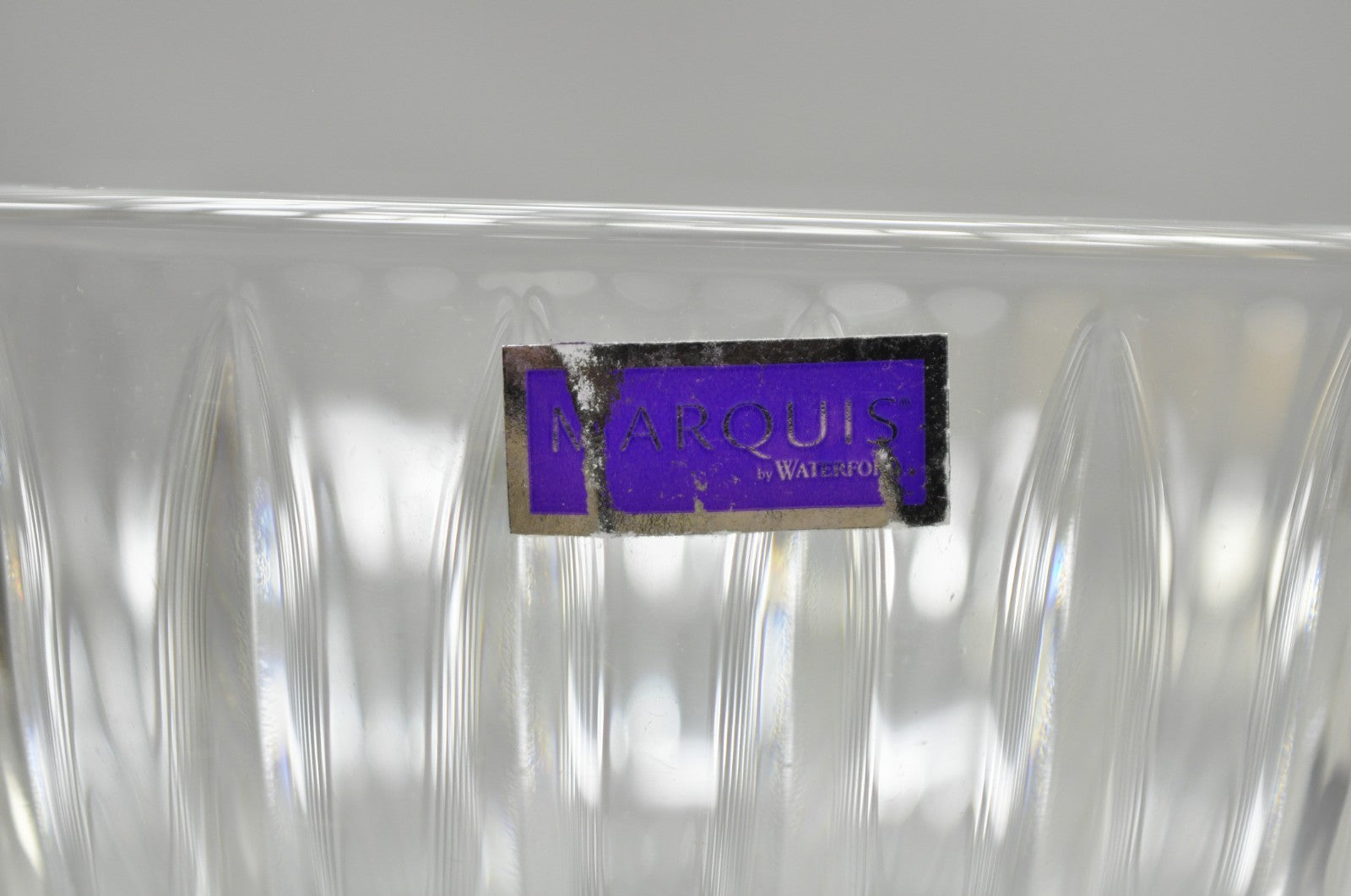 Marquis by Waterford Glass 10" Bezel Fruit Bowl Cut Crystal in Box