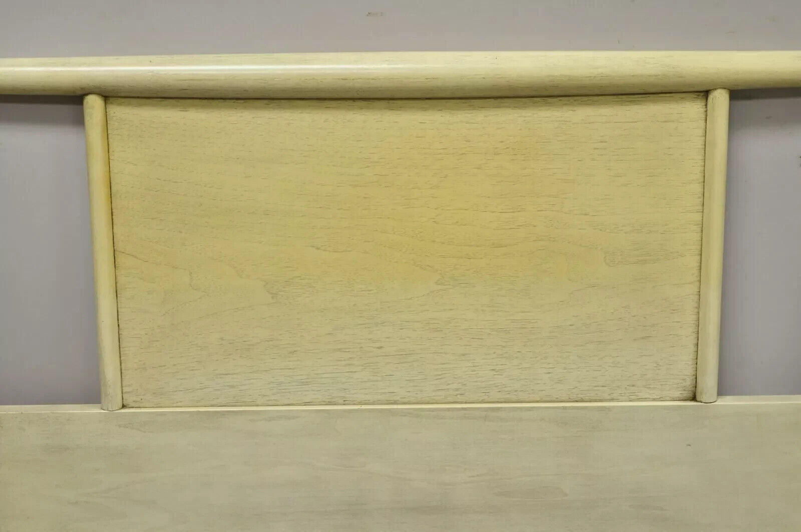 Sligh Mid Century Modern Mahogany Modernist Single Twin Bed Headboards - a Pair