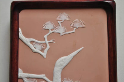 1986 Franklin Mint Parian Tranquil Waters Wall Art Birds by George McMonigle
