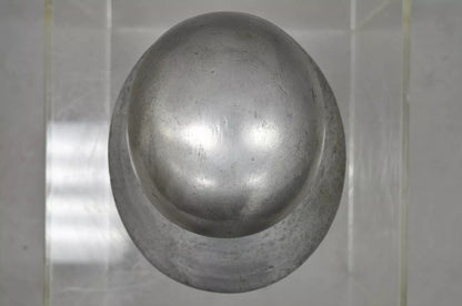 Vintage Vogue New York Aluminum 22 450 Woman's Hat Block Mold Form Millinery D