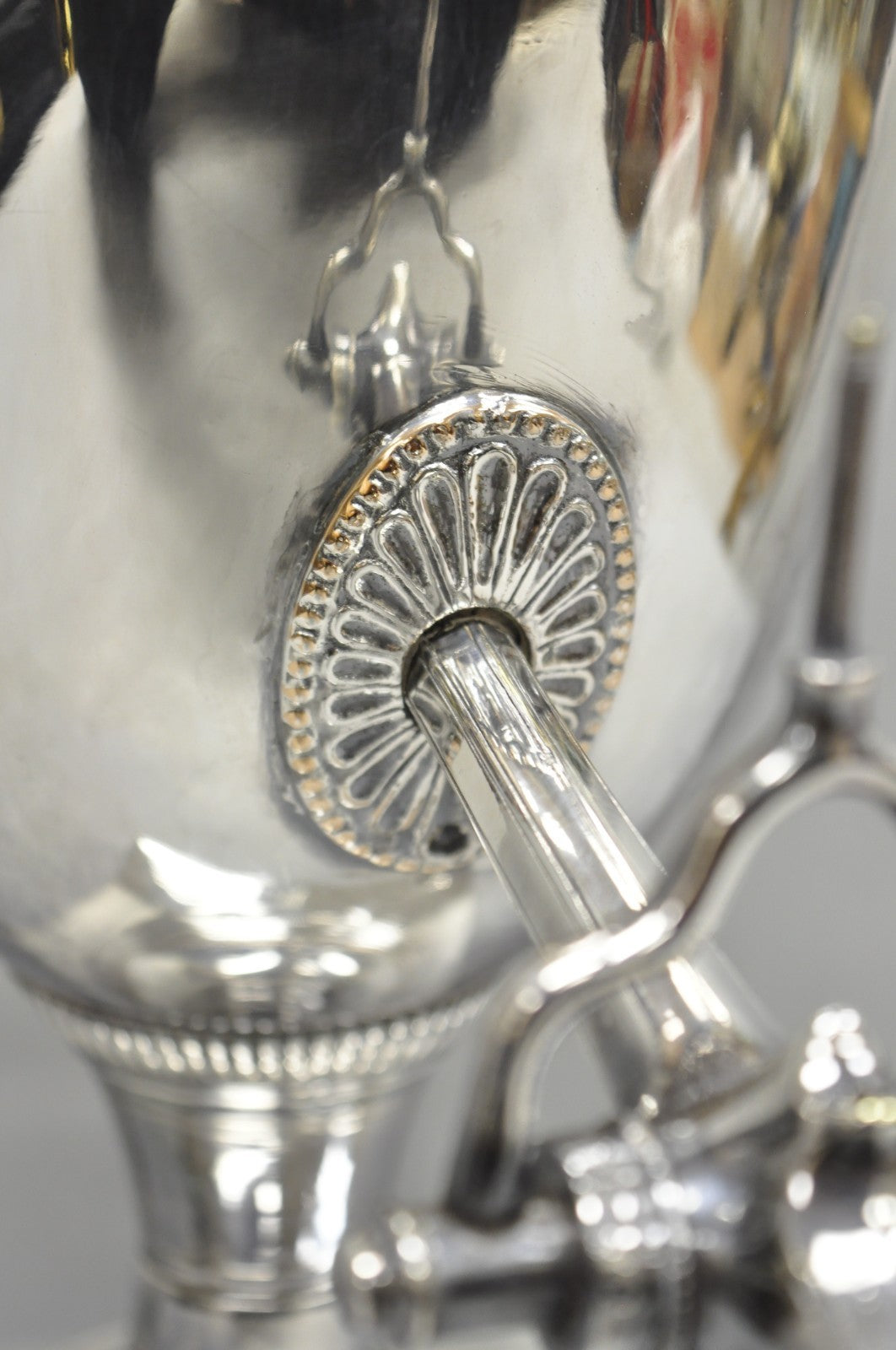 Antique English Regency Silver Plated Trophy Cup Urn Coffee Beverage Samovar