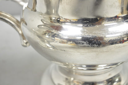 Vintage Oneida Regency Silver Plated Champagne Chiller Ice Bucket - a Pair