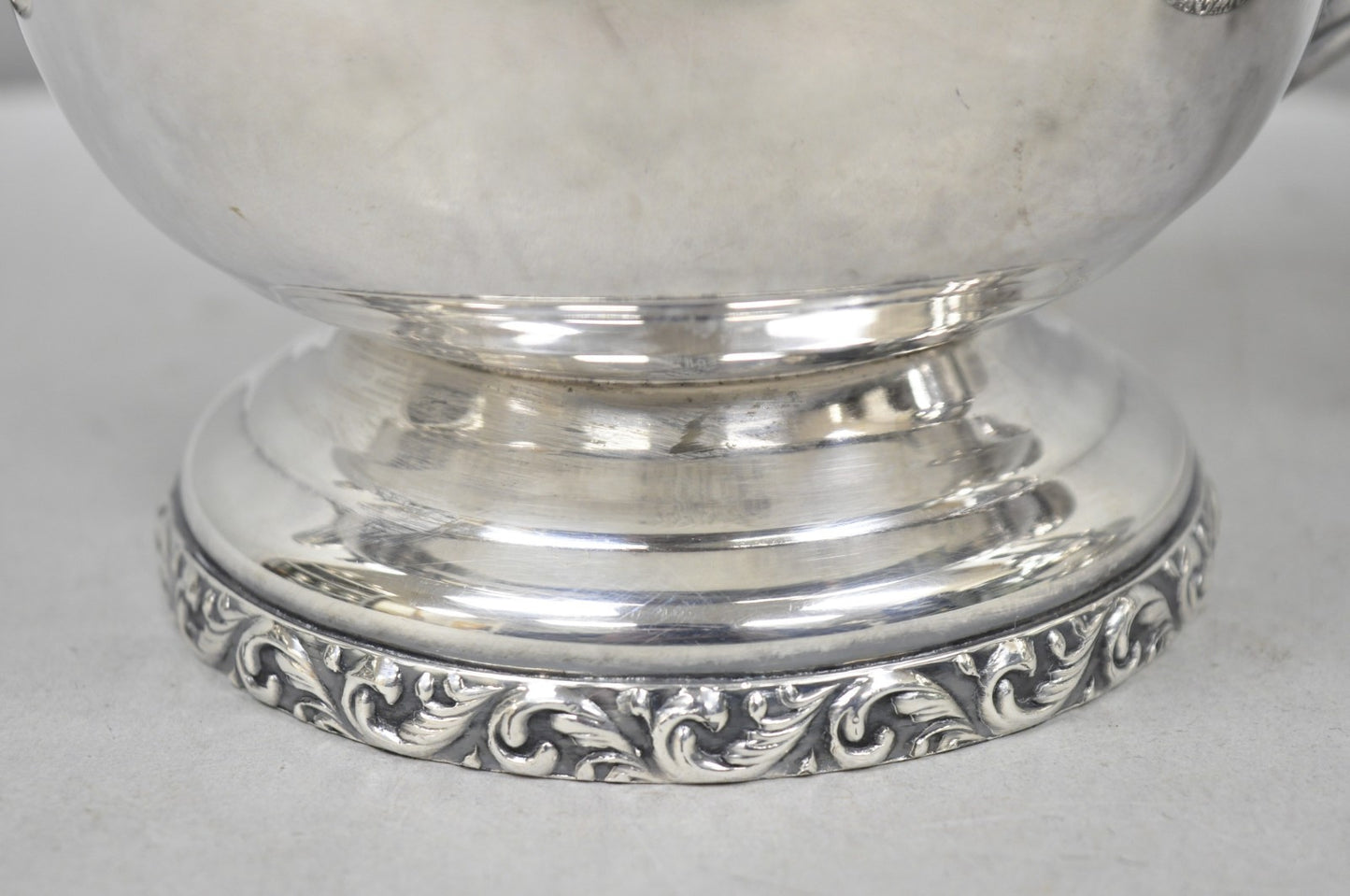 Vintage Victorian Silver Plated Coffee Pot & Tea Pot by National 3000 & 3001