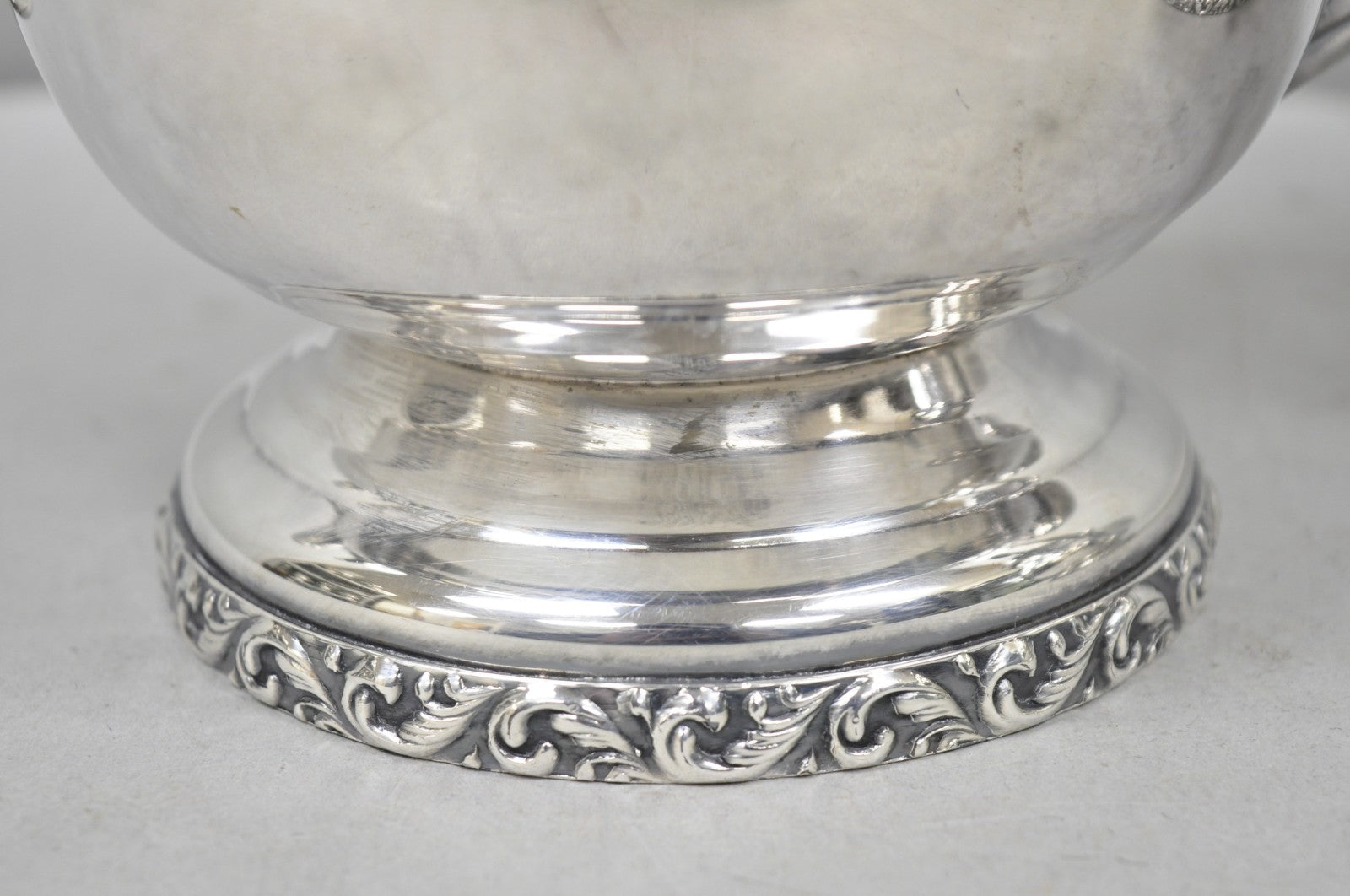 Vintage Victorian Silver Plated Coffee Pot & Tea Pot by National 3000 & 3001