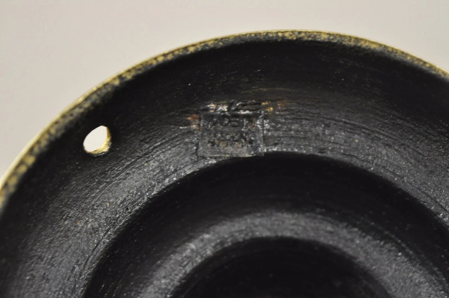 Vintage Japanese Cloisonne Enamel 13" Brass Bronze Candlestick Lamp Base - Pair