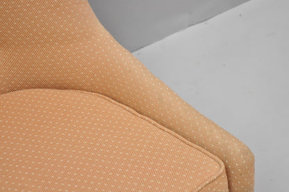 Mid Century Modern Walnut Lounge Chair Attr. T H Robsjohn Gibbings for Widdicomb