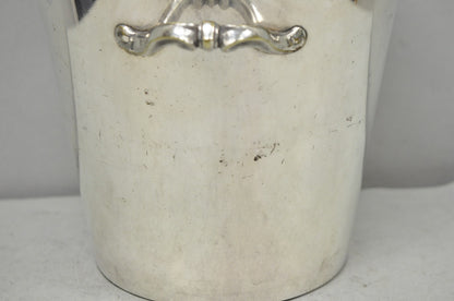 Vintage Orfèvrerie De France Mid Century Modern Silver Plated Champagne Bucket