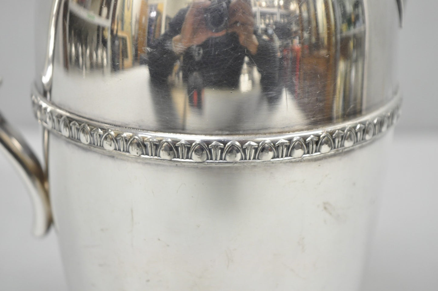 Vintage Art Deco Silver Plated Martini Cocktail Shaker Pitcher by Poole 2601