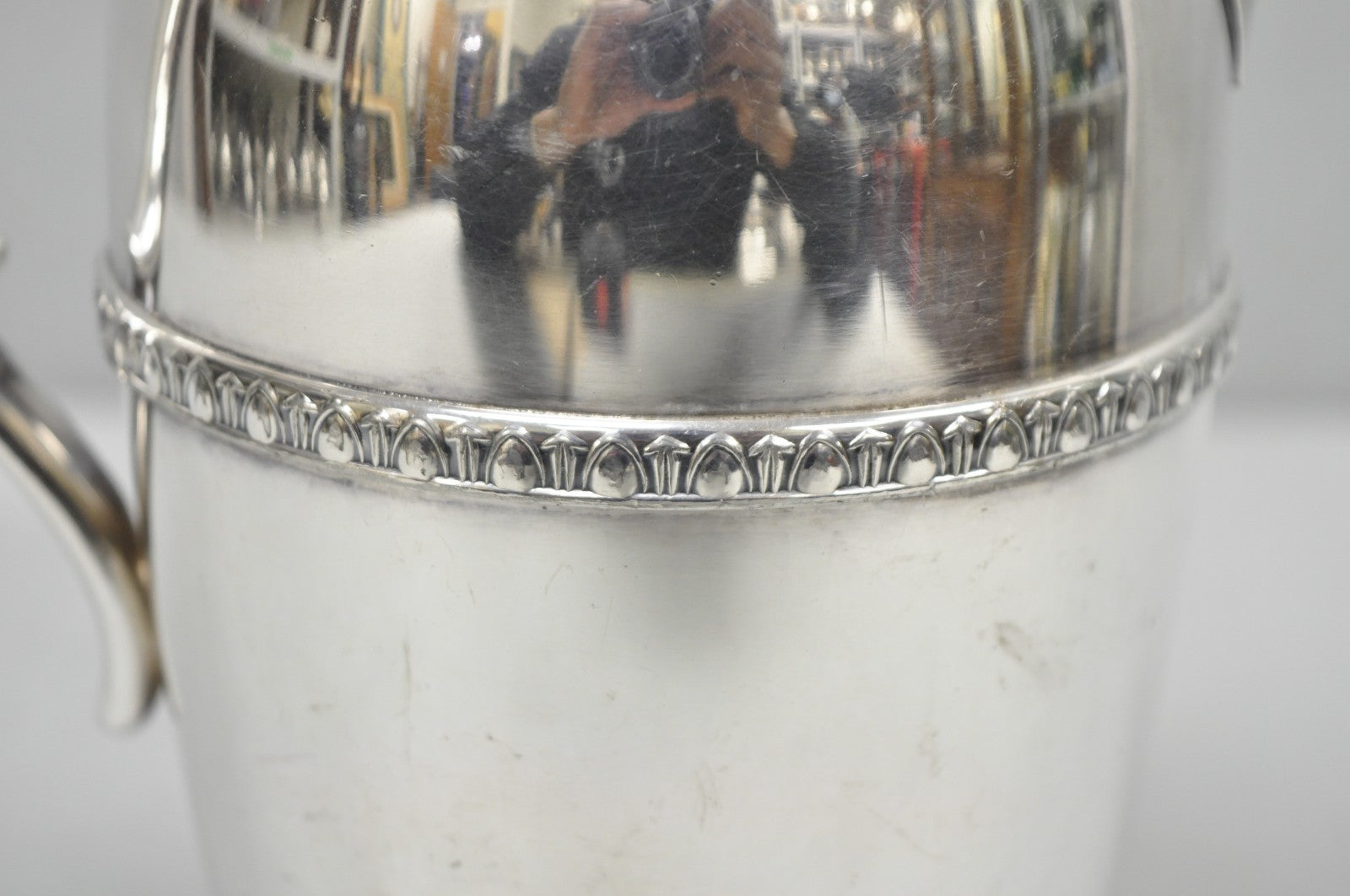 Vintage Art Deco Silver Plated Martini Cocktail Shaker Pitcher by Poole 2601