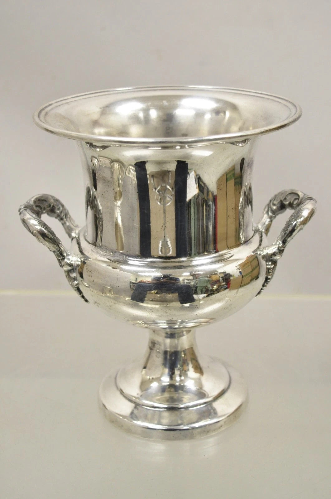 All State World Series Challenge 82 Baseball Silver Plated Trophy Cup Ice Bucket