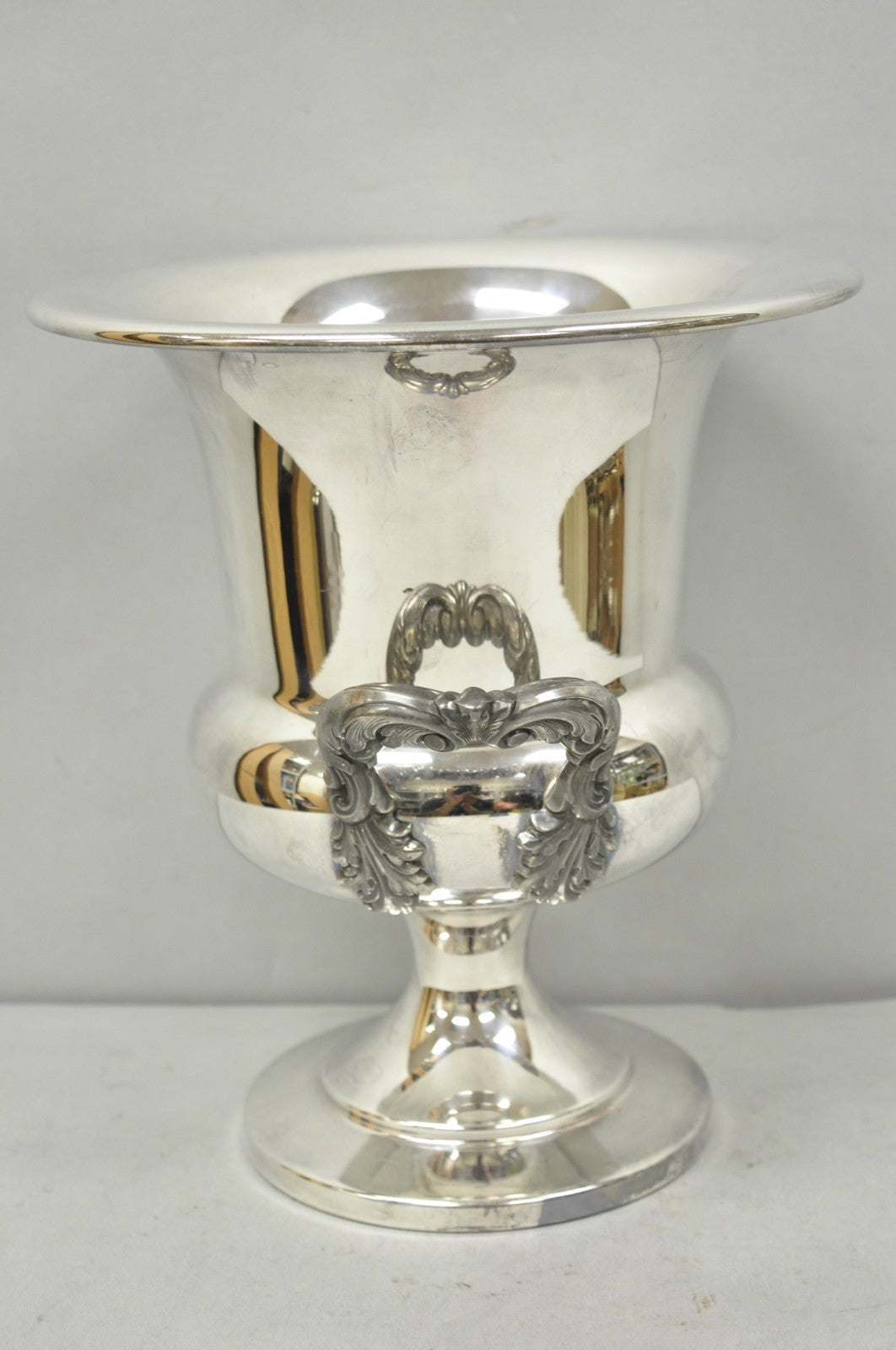 Vintage Poole Regency Silver Plated Trophy Cup Urn Champagne Chiller Ice Bucket