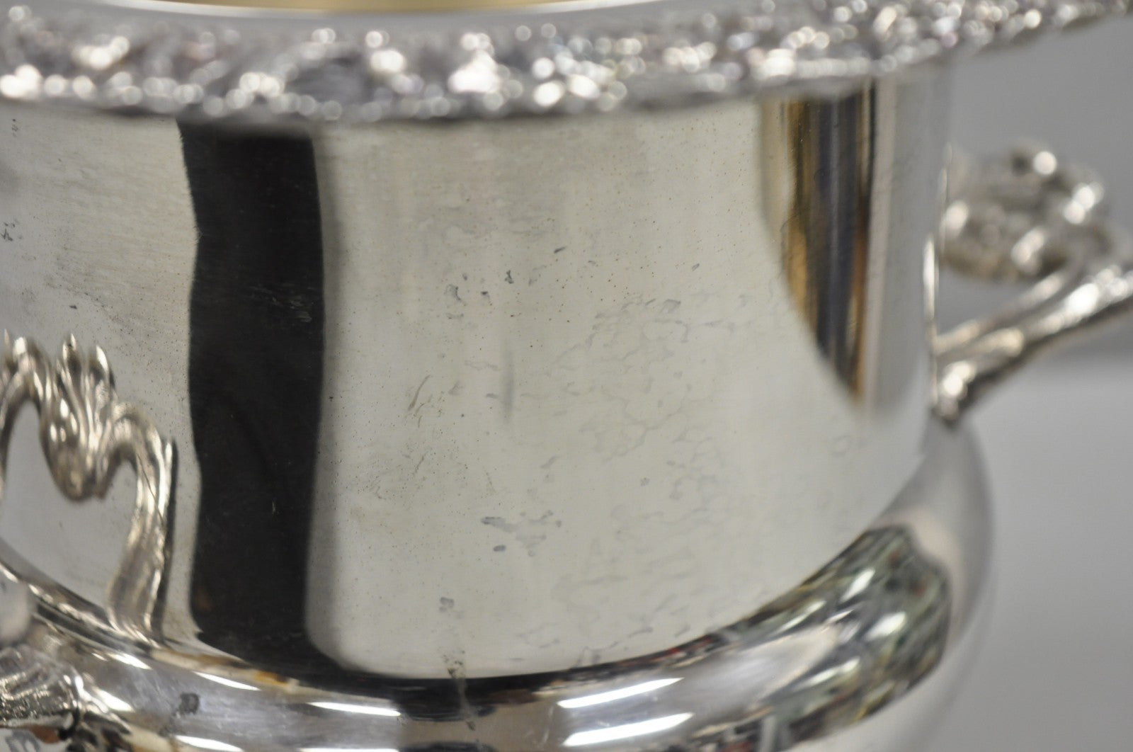 Vintage Victorian Silver Plated Trophy Cup Urn Bar Champagne Chiller Ice Bucket