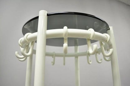 Vintage Mid Century Modern Joe Colombo Style Coat Tree Hook Rack Umbrella Stand