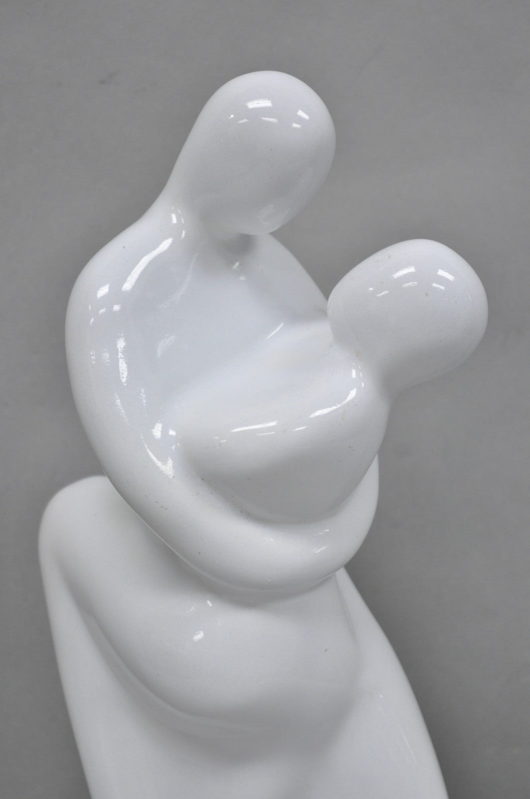 Vintage Royal Haeger Couple Dancing White Art Deco 1993 Ceramic Sculpture