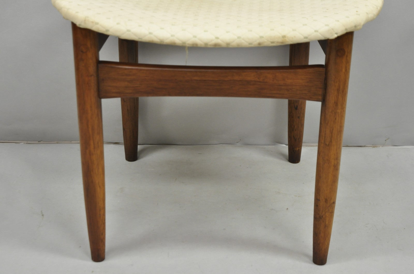 Vintage Lane Perception Mid Century Modern Walnut Dining Side Chair