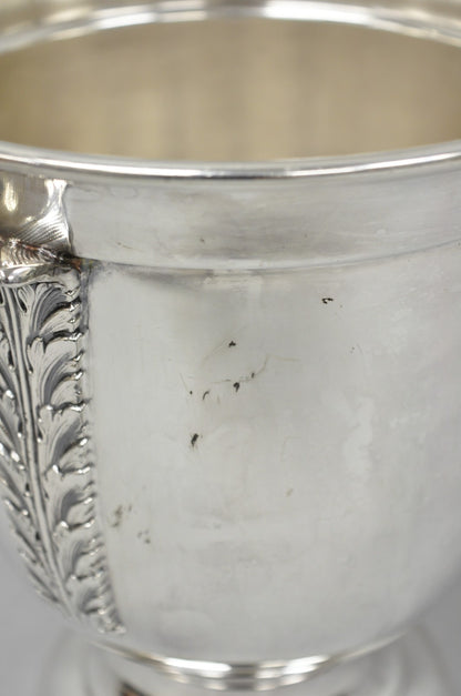 Vintage Sheffield English Regency Silver Plated Champagne Chiller Ice Bucket