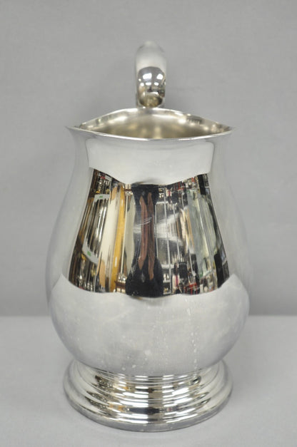 Vintage Reed & Barton 1969 Silver Plated 3.25 Pt. Bulbous Water Pitcher