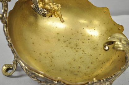 Antique French Louis XV Style Rococo Figural Bronze Cherub Centerpiece Epergne