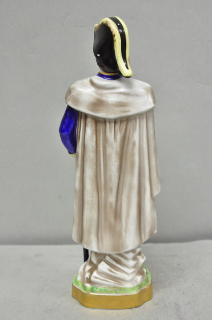 Vintage Capodimonte Italian Porcelain Napoleonic General Figurine Statue 7282- A