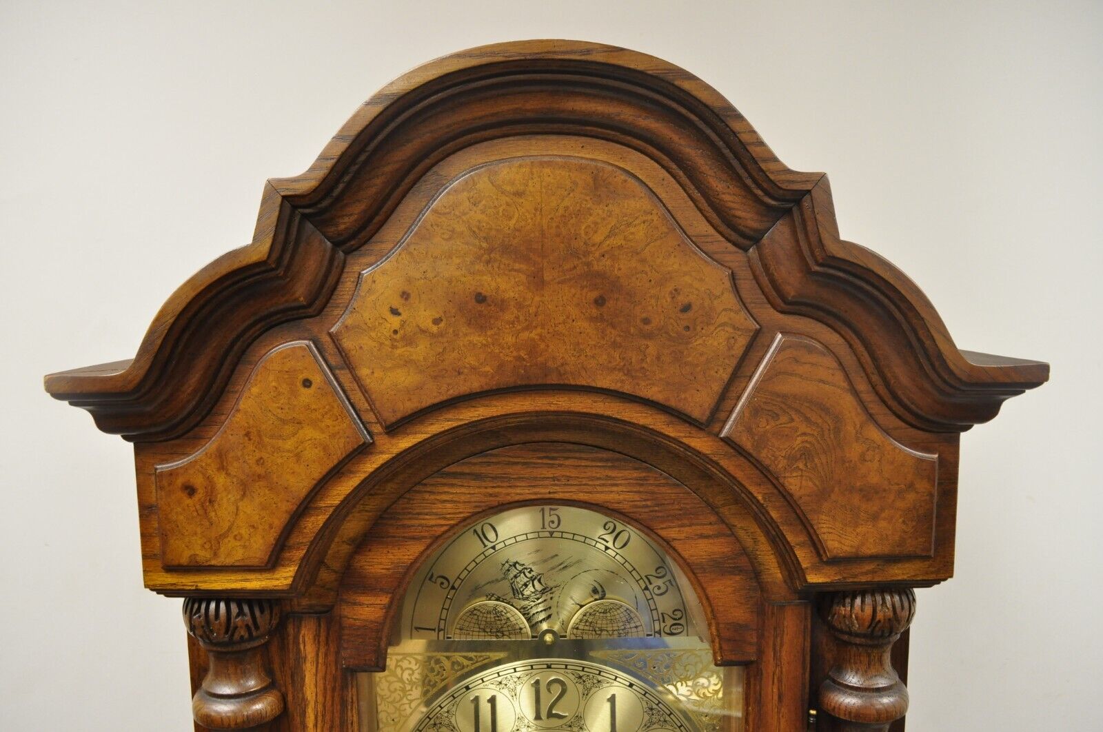 The Walden Ridge Ridgeway Grandfather Clock Oak Tall Case
