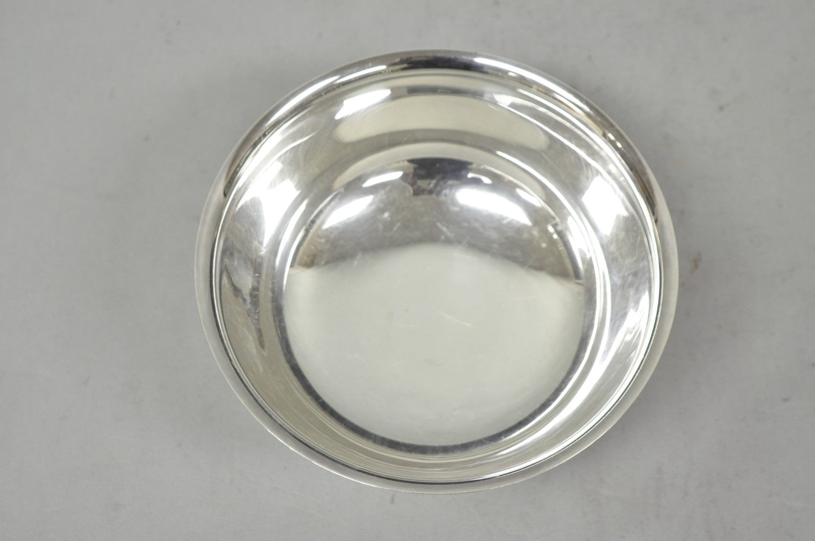Vintage Mid Century Modern Gorham YC780 8" Silver Plated Serving Bowl (C)