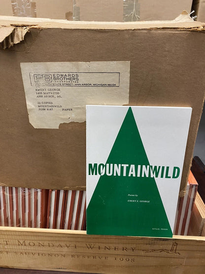 Mountainwild by Emery George 1974 Kylix Press Trade Paperback NOS
