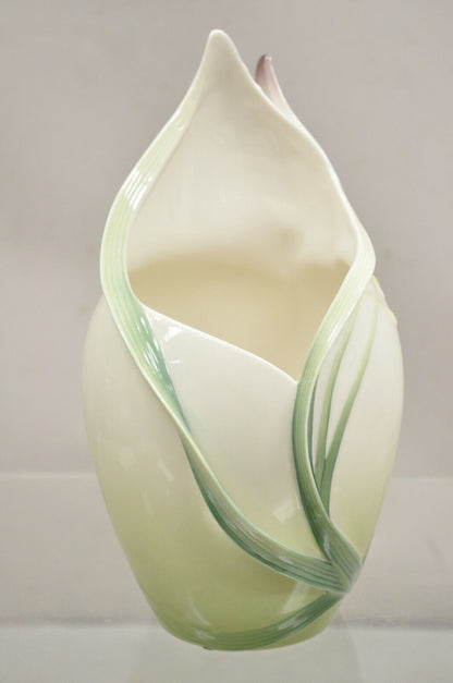 Franz Collection Papillon Butterfly Porcelain Ornamental Wine Cooler Vase