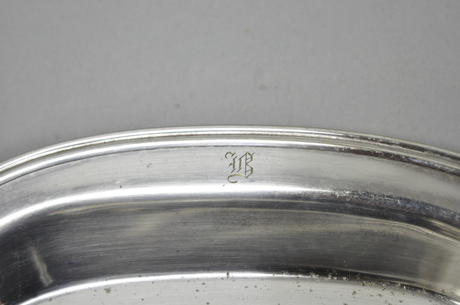 Vintage Bernard Rice's Sons Inc Silver Plated Crumb Catcher Silent Butler Set