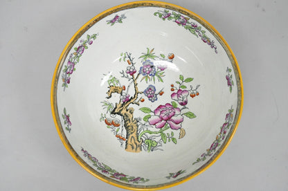 Antique Edge Malkin & Co Indian Tree English Transferware Porcelain Serving Bowl