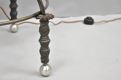Unique Vintage Retro Steampunk Adjustable Cantilever Pulley Victorian Floor Lamp