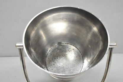 International Wilcox English Regency Silver Plated Champagne Ice Bucket "S" Mono