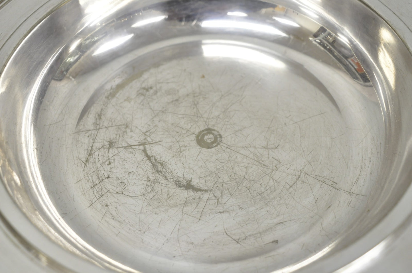 Vintage Victorian Silver Plated 10" Round Covered Vegetable Serving Dish