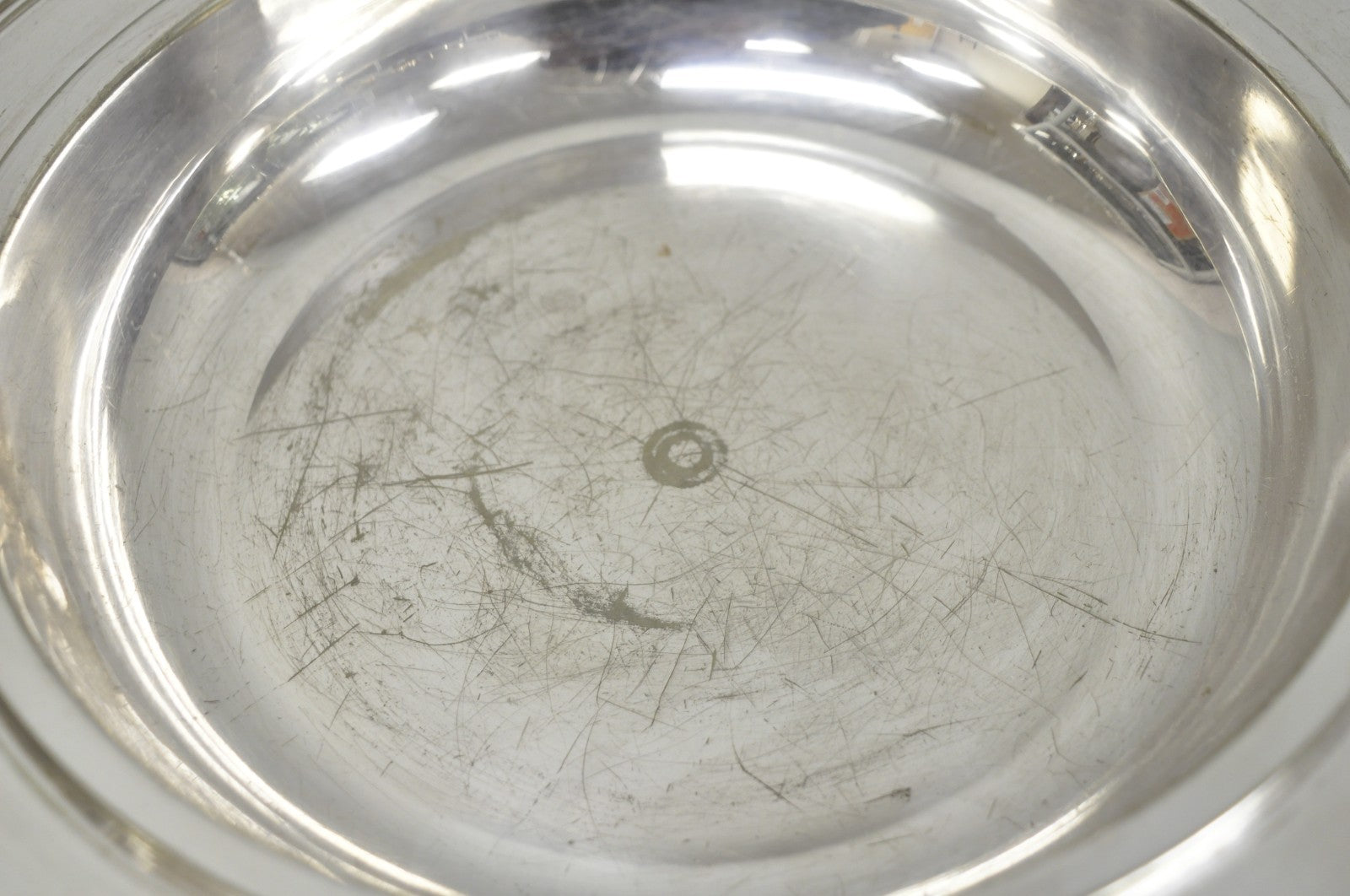Vintage Victorian Silver Plated 10" Round Covered Vegetable Serving Dish
