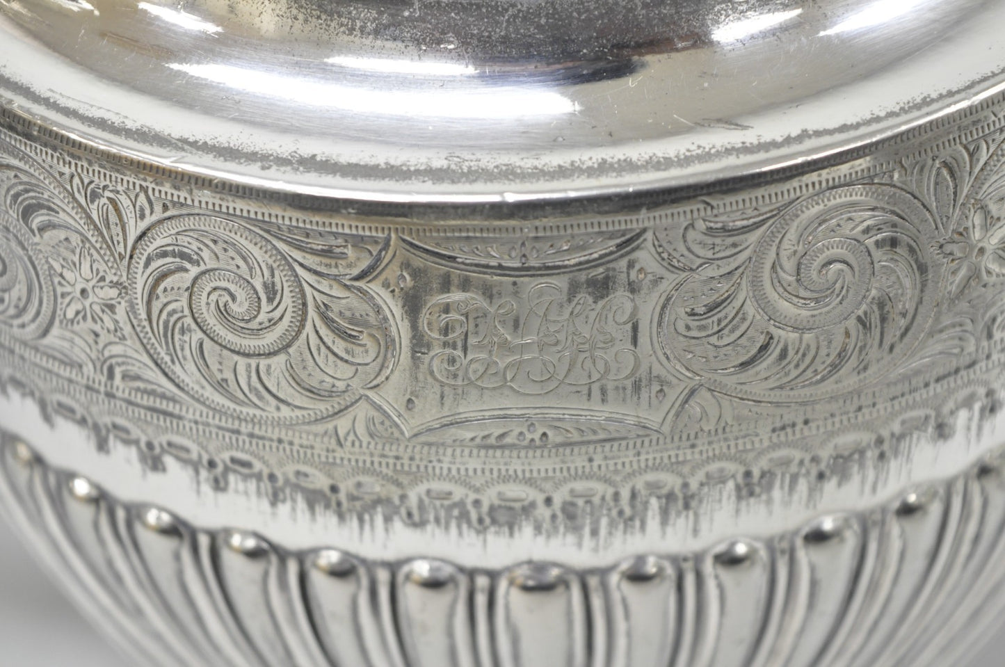 Antique James Dixon & Sons 4186 Victorian Silver Plated Tea Service Set - 4 Pcs