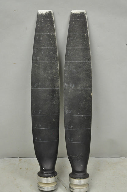 Vintage McCauley TCP3EA Aluminum Propeller Blades Model 90DCB-8 - 2 Pc Set