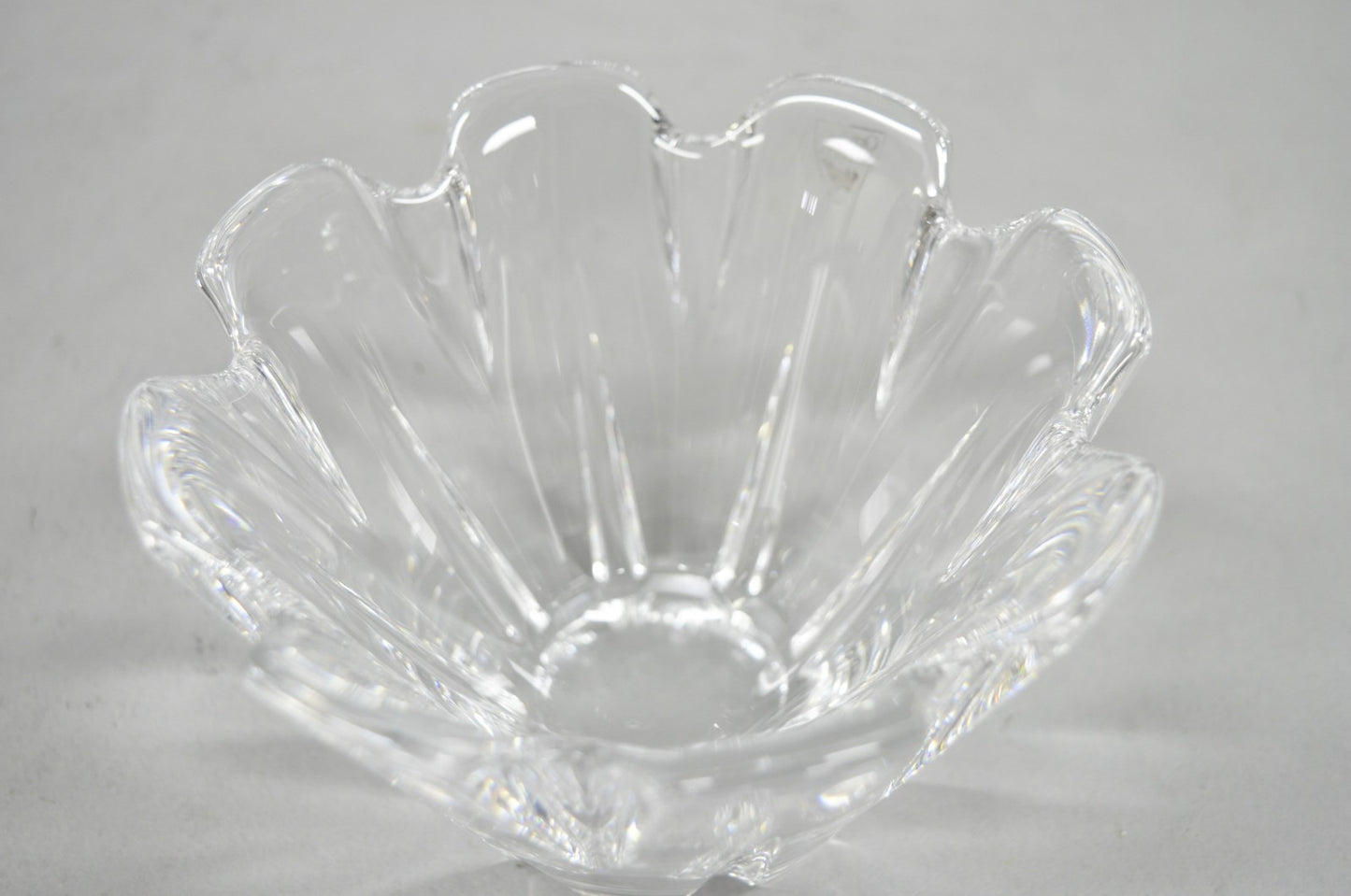 Vintage 4" Orrefors Sweden Tulip Shaped Bowl Candy Dish Vase by Helen Krantz (A)