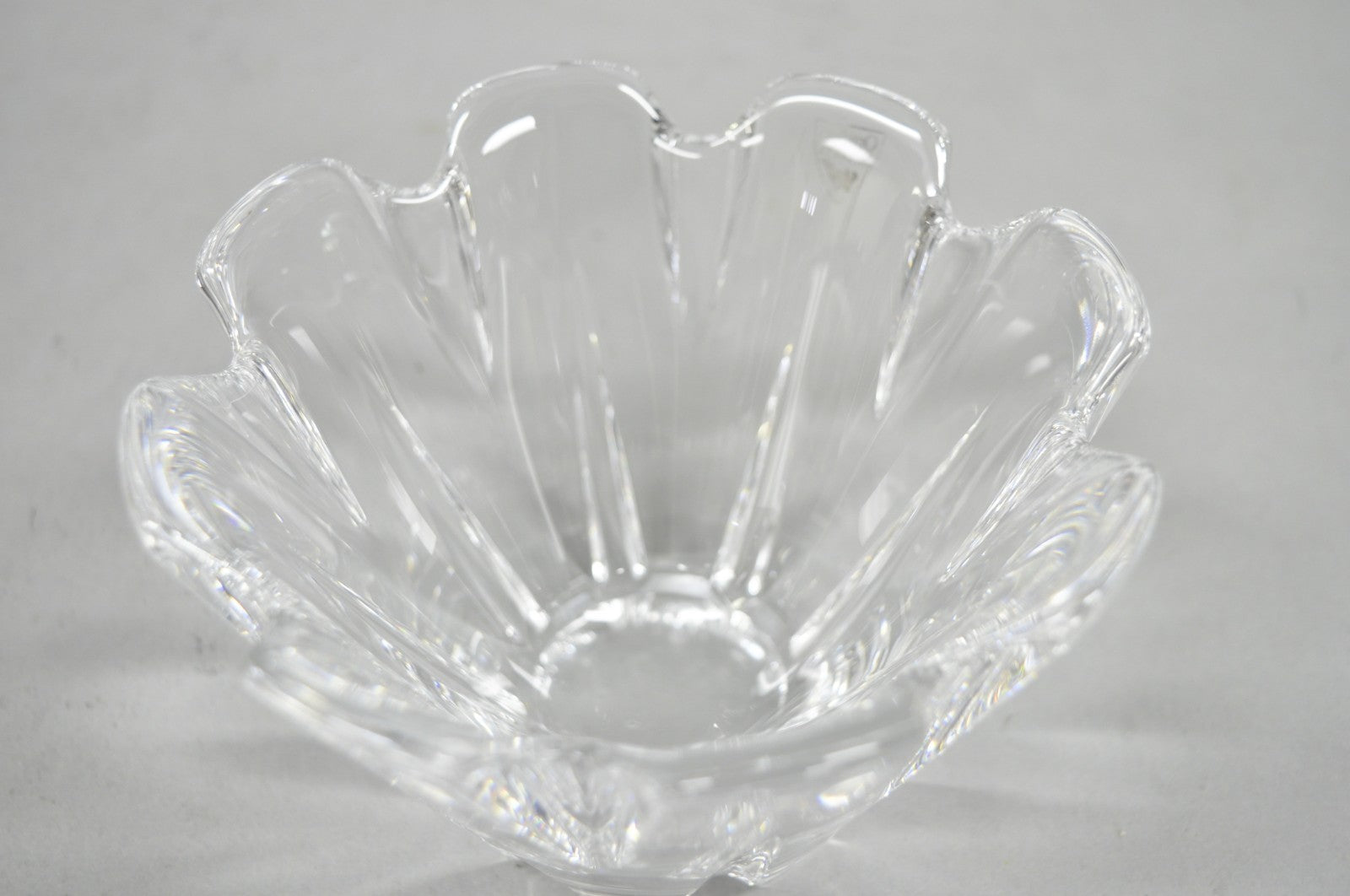 Vintage 4" Orrefors Sweden Tulip Shaped Bowl Candy Dish Vase by Helen Krantz (A)