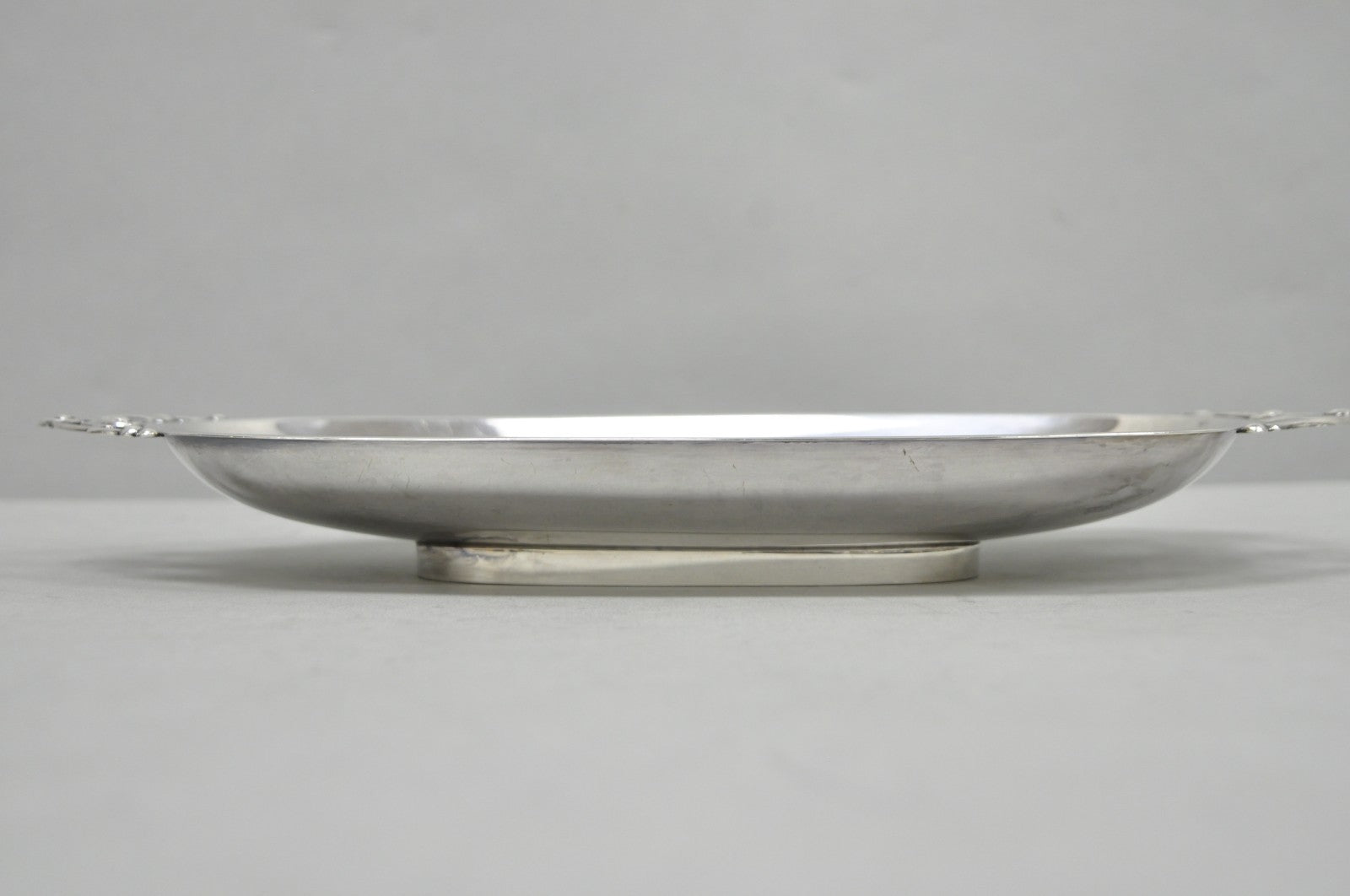 Vintage Denmark Gidom Fraberg Designed Silver Plated Narrow Trinket Candy Dish