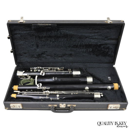 Vintage Selmer Bundy 1432 Student Resonite Bassoon with Carrying Case #2654