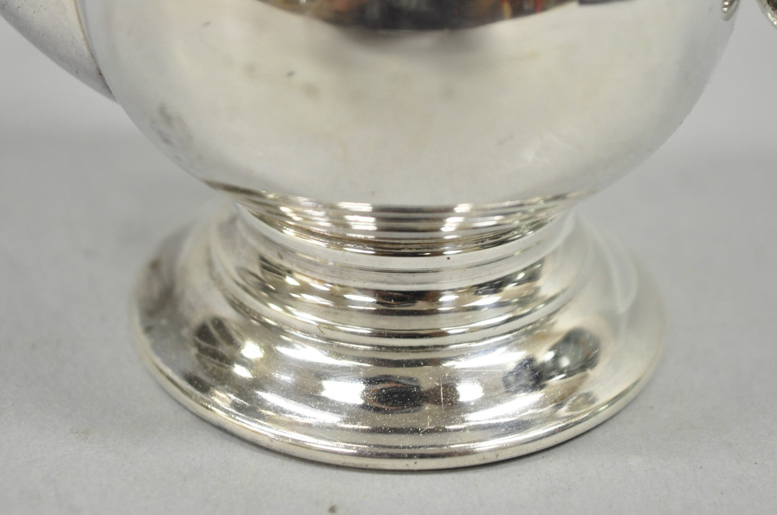 Vintage English Sheffield Victorian Silver Plated Small Coffee Creamer Pot