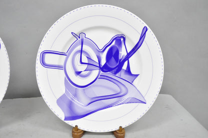 Frank Stella David Mirvish Designs Vortex Engravings 5-8 Indigo Plate - Set of 4