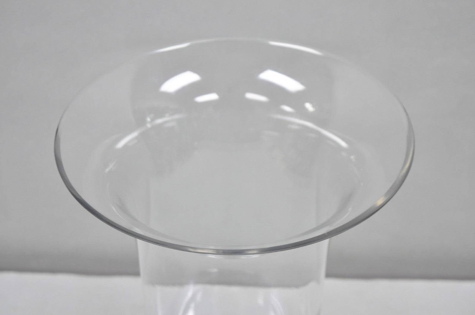 Ralph Lauren "Ella" Lauren Glass Fluted Hurricane Lamp Candle Holder AE200/043