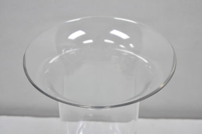 Ralph Lauren "Ella" Lauren Glass Fluted Hurricane Lamp Candle Holder AE200/043