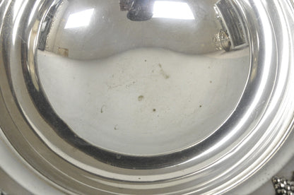 Vintage Sheridan Victorian Silver Plated Punch Bowl Set w/ 12 Cups and Tray