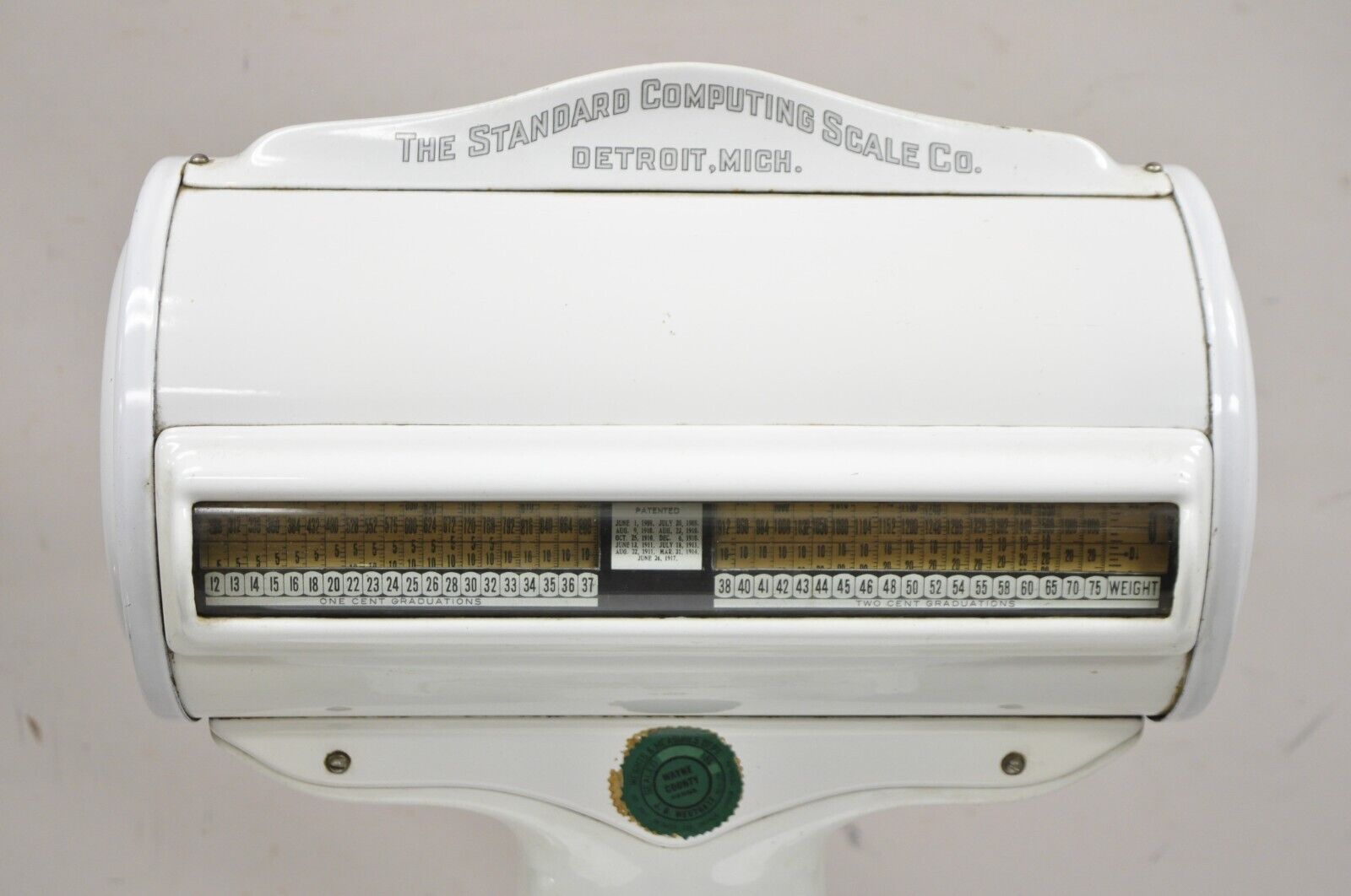 Antique The Standard Computing Scale Co Dry Goods General Store Countertop Scale
